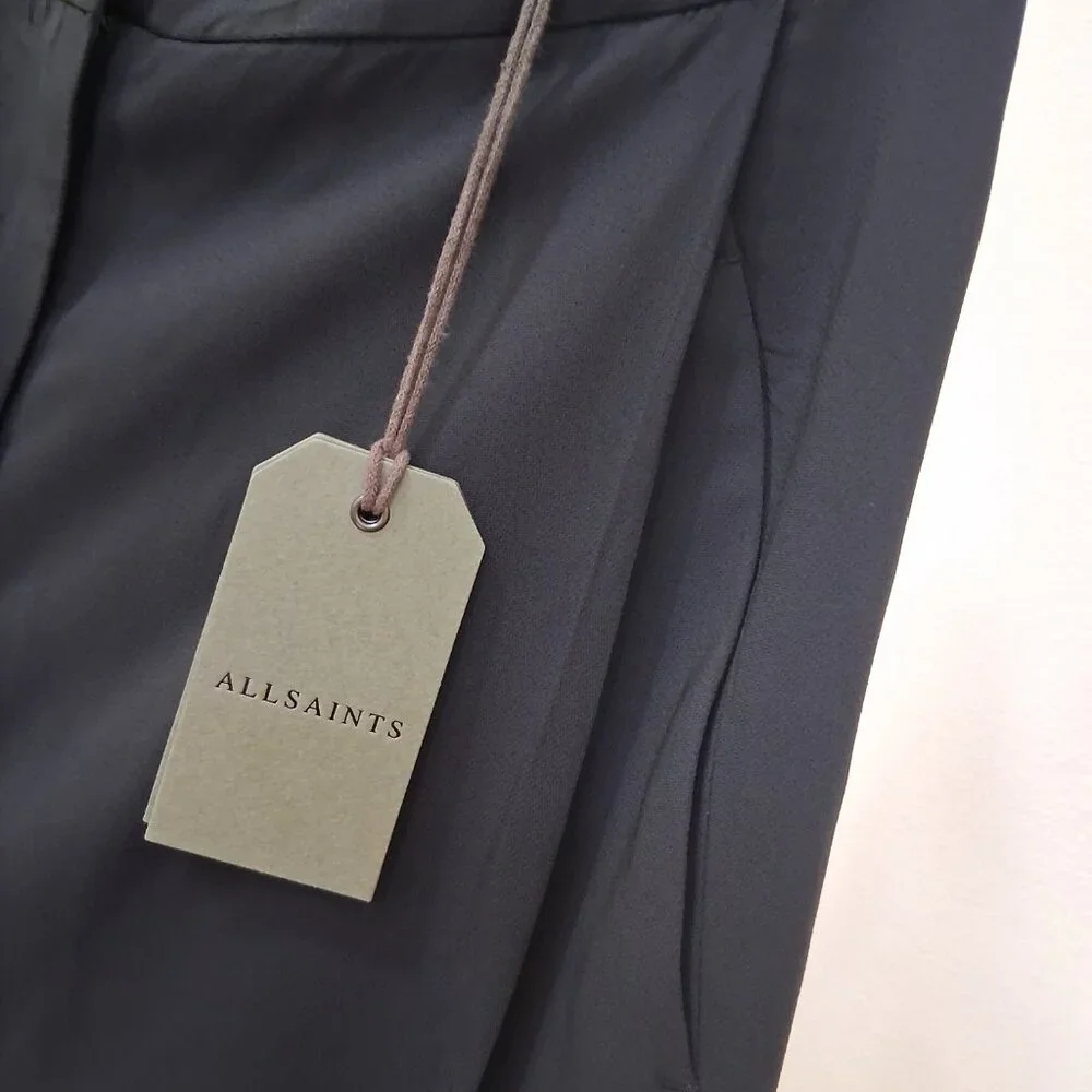 All Saints Black Skirt Shorts